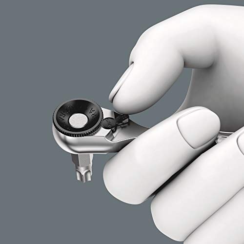 Wera - 5073230001 8001 A 1/4" Square Drive Bit Ratchet, 60 Teeth #TOP3