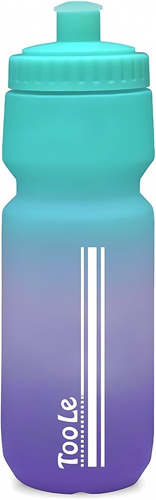24oz Bike Water Bottle, Cycling Squeeze Water Bottle Leakproof BPA Free