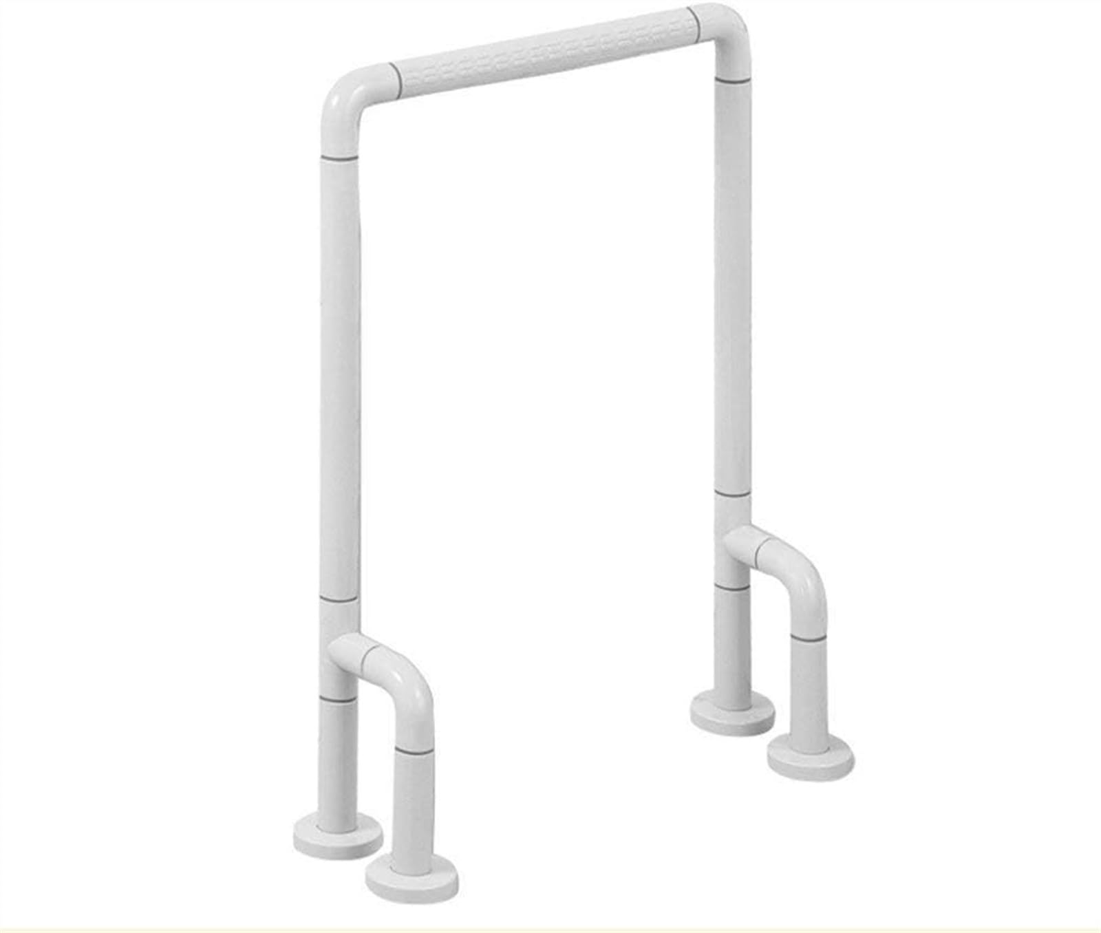 SnamicE handrail Grab Rails,Bathtub Grab Rail Bathroom Grab Bars Toilet Handrails, Nylon Leg Safety Grab Bars Accessible Floor-Standing Urinal Elderly Disabled Bathroom Rail,