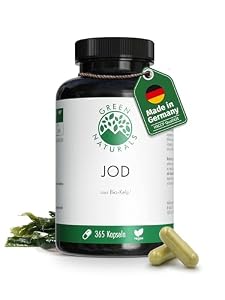 Green Naturals Jod aus Kelp 365 Kapseln