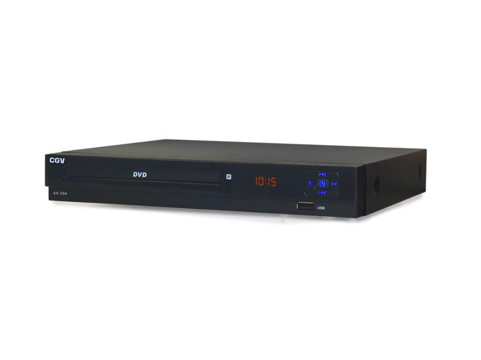 CGV | Lecteur DVD de Salon AX 204 Upscaling 1080p HDMI Péritel S/PDIF | DivX/RW/MP3/VCD/CD/CD-R/CDRW/JPEG