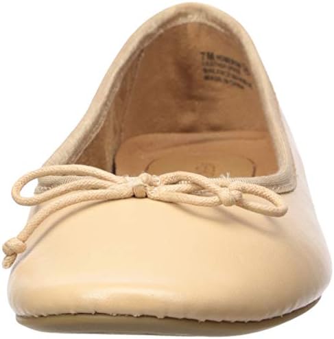 Aerosoles Women's Homeruns Ballet Flat, Nude Leather, 10.5 | Image 1