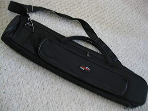 Waterproof Canvas Sleeve Pouch Bag W. Zipper (22 Length X 4 Width X 2.5 Height Inch) - For 1.8 Or 1.9 Shakuhachi Bamboo Flute. #TOP1