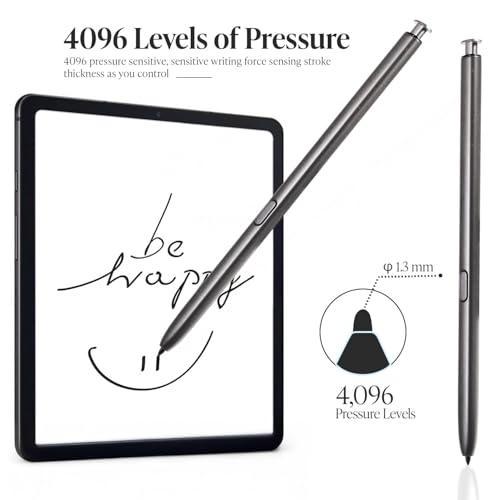 Image of AutoStory Samsung Galaxy S22 Ultra /S23 Stylus Pen for Android Replacement | Compatible for Galaxy S22 Ultra /S23 Ultra (SM-S908B, SM-S918B) 4096 Sensitivity with 5 Extra nibs (Without Bluetooth)