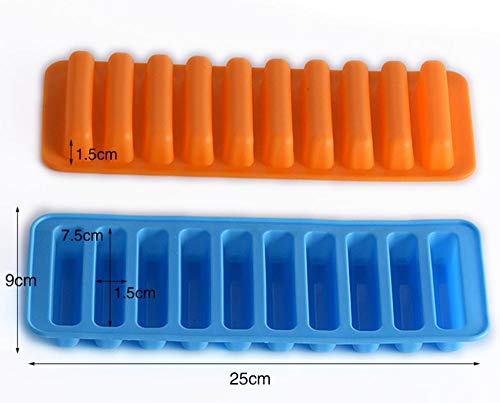 2 Moldes para Tubos de Hielo para Botellas de Agua miniatura 4