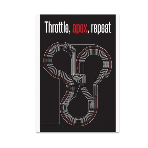 F1 Racing Wall Art Poster Print