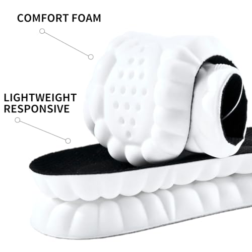Image of 4D Cloud Steppers Insoles for Men Women, Memory Foam Work Boot Inserts