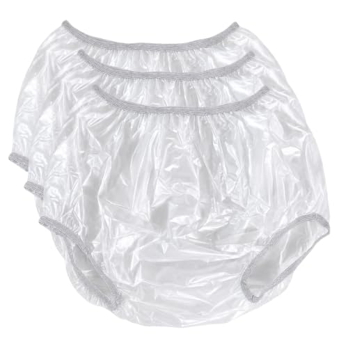 Vakly Adult Vinyl Waterproof Pull-On Diaper Cover...