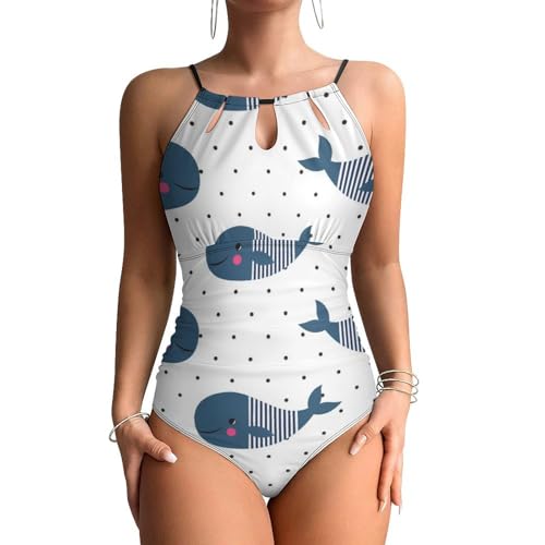 Maillot de bain une pièce contrôle ventre Baleine Bleue : sublimez vos courbes sans complexe