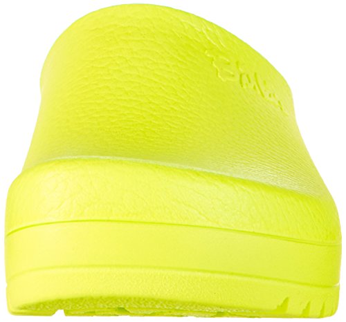 Image of Birkenstock Women's Super-Birki Clogs, Yellow Neon Yellow, 5.5 us