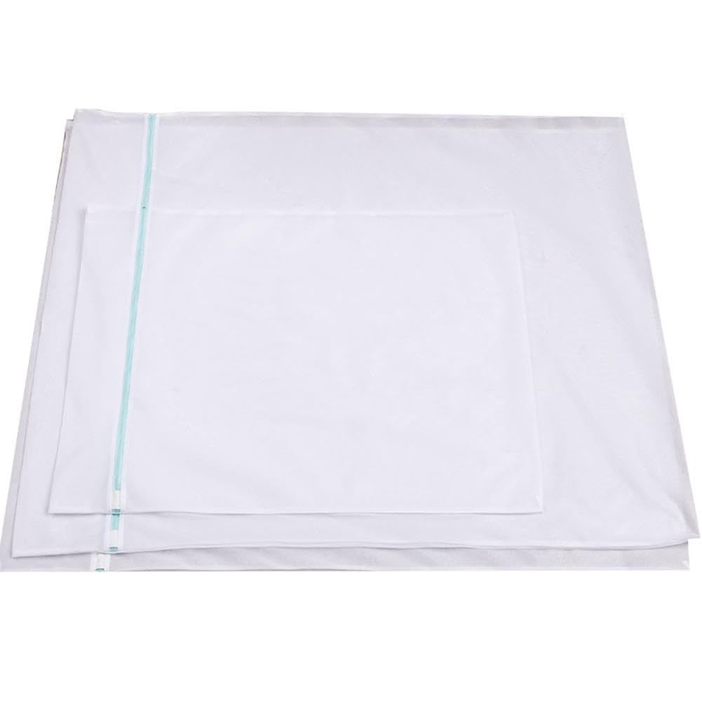 Laundry Bag Thickened Laundry Bags With Zipper Extra Large Net For Curtains Coats Sweaters Pillows Carpets Towels Household Cleaning(60x80)