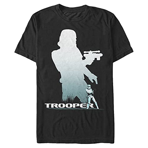 Star Wars Trooper Shadow Mimic t-shirt homme coton vêtement fan noir