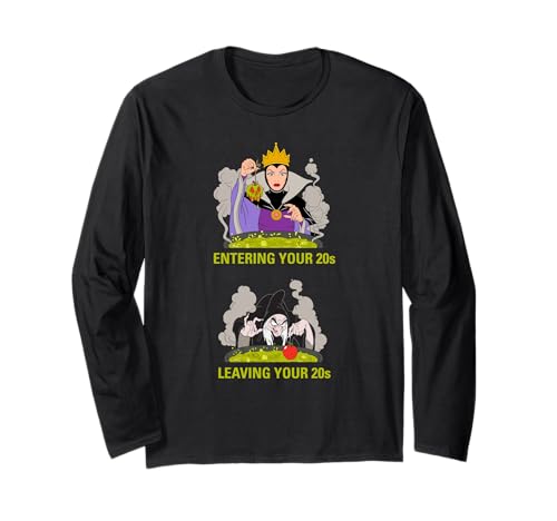 T-shirt long Disney Villains Evil Queen parfait pour fêter ses 30 ans entre amis