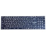 New Replacement Keyboard Compatible with MSI GS75 Stealth, GE75 Raider, MSI GP75 GL75 GL65 GP65 Leopard Series with Per-Key RGB Backlit