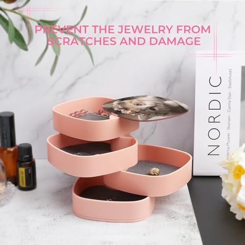 Coffret à bijoux chat haut de gamme pour bracelets et bagues
