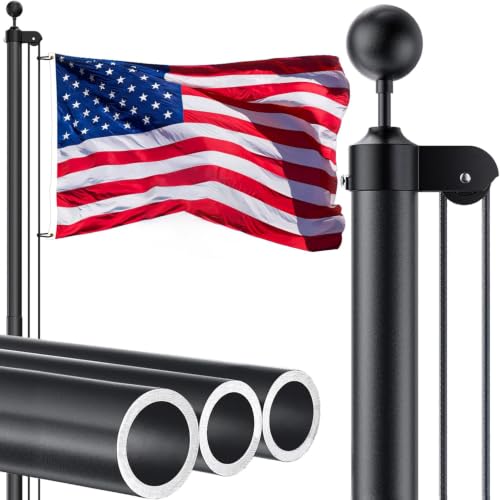 IOEN 25FT 12 Gauge Heavy Duty Flag Pole