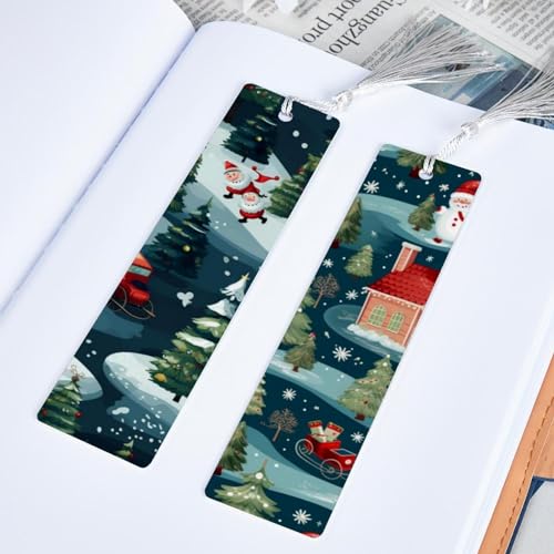 Marque-pages à pompons Merry Christmas : le cadeau idéal pour lecteurs - 5