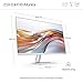 HP Series 5 524sw FHD IPS Monitor | 60,5 cm (23,8 Zoll) | 100Hz | 1920x1080 Pixel (16:9) | 1500:1 Kontrast | 99% sRGB | HDMI 1.4 | VGA | -5 bis +25°Neigung | Nachhaltig | Weiß-Silber