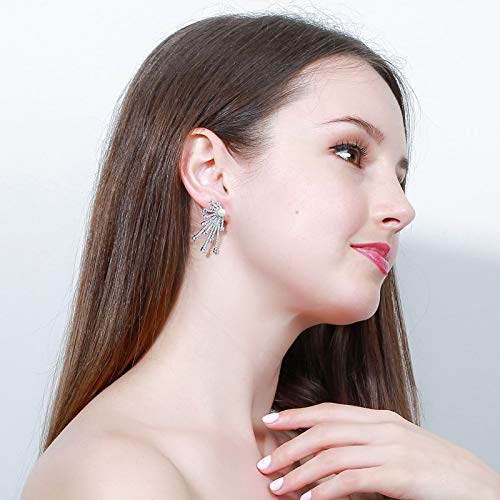 Boucle de perle à broches au pavage haut de gamme en zircone - 3