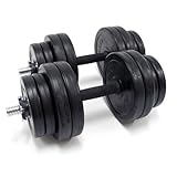 Bodymax Deluxe 40kg Rubber Dumbbell Kit