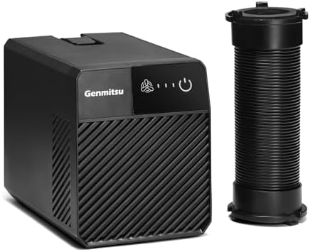 Genmitsu Smoke Purifier for Kiosk Kortek Laser Cutter, Portable Fume Extractor with Five-Layer Filtration, Adjustable 3-Speed Control, Air Purifier for Laser Engraver, Soldering Station, Welding Tool