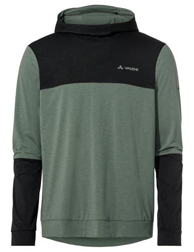 VAUDE Men's Qimsa Hoody, Langarmshirt mit Kapuze, Agave, M