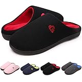  Zapatillas Casa Hombre Mujer Invierno Calido Zapatillas Memory Foam Slipper Ultraligero cómodo y Antideslizante Zapatilla de Estar por casa para Mujer Zapatillas de Interior
