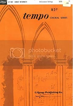 Unknown Binding Christ Returneth SATB Tempo Choral Series Book