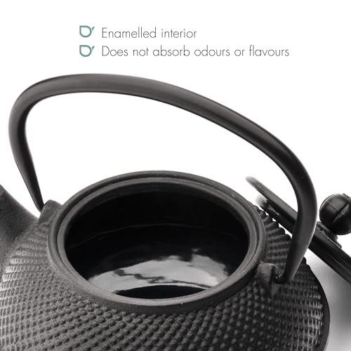 Bredemeijer G002Z Teapot Asia Jang 1.1 l in Black, Cast Iron, 30 x 30 x 20 cm - Image 5