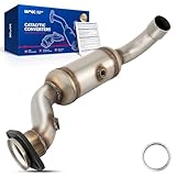 KAX Left Catalytic Converter Direct-Fit Compatible With Ford 2015-2020 F150 3.5L Turbocharged OE Replace 52605, 645168, 30621 (EPA Compliant)