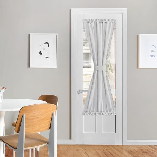 NICETOWN Side Door Window Curtains for Front French Door Curtain