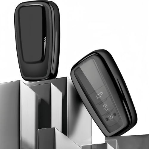 Funda para Llave Toyota Mirai 2020-2025 en TPU Negro con Llavero Integrado 2
