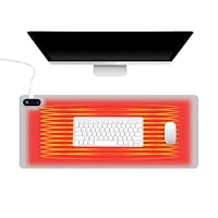 CJBIN – CJBIN Beheizte Schreibtischunterlage, 80X33cm Wasserdichter 