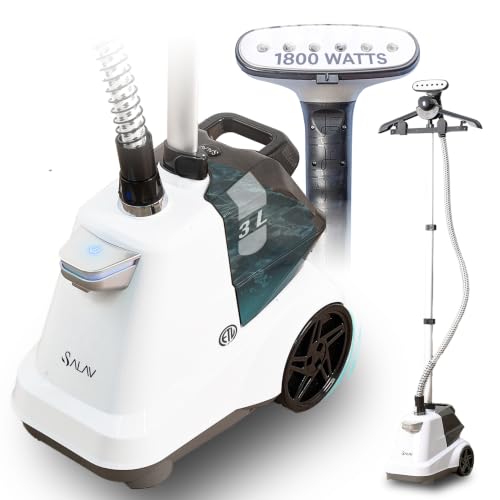 Image of SALAV Commercial Garment Steamer for Clothes, 3L Tank, 90+ mins Steam 1800W