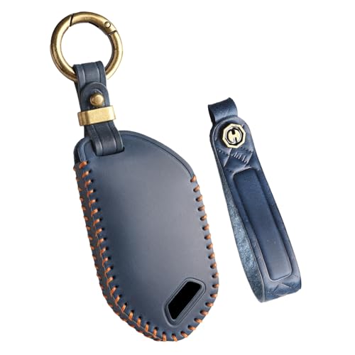 Porte-clés en cuir haut de gamme pour Kia EV9 Sorento
