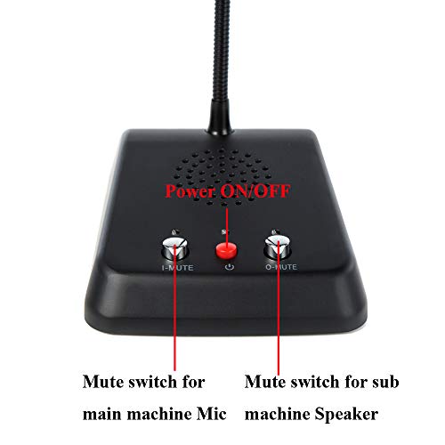 image for Ycall KOQICALL Window Intercom Speaker Two Way Intercom Microphone Tal