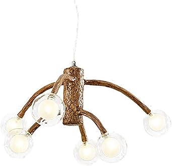 Sputnik Chandelier Industrial V-intage Pendant Light Brass Chandelier Hanging Flush Mount Chandelier Fixture,Chandeliers Light Fixture