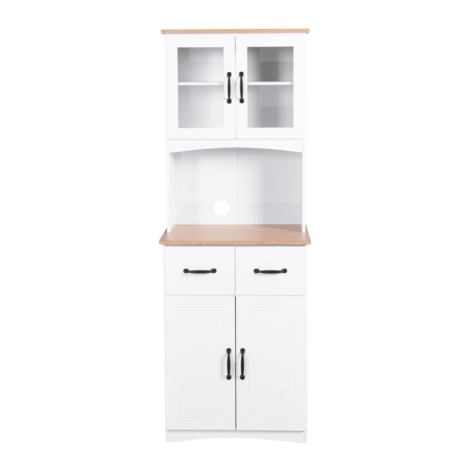 HTI living Buffettschrank Anea Weiß Küchenschrank