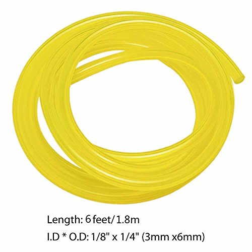image for SaferCCTV Fuel Gas Line Hose Tube - 6 Feet I.D x O.D: 0.08