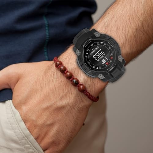 Gheper Sport Band Compatible with Garmin Instinct 3 45mm/50mm SOLAR/AMOLED Soft Silicone Adjustable Watch Band Replacement Strap Bracelet Wristband by Gheper - Used condition - Image 7