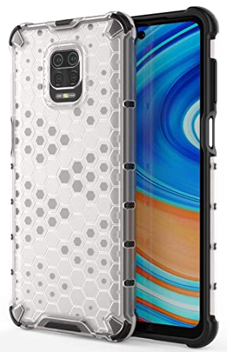 Image of Glasgow Back Case Cover for Poco M2 Pro Shockproof Military Grade Back Cover - Black