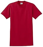 Gildan Men's G2000 Ultra Cotton Adult T-shirt, Antique Cherry Red, X-Large