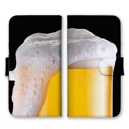 Google Pixel 8Pro 用 ケース 手帳型 グーグルピクセル8Pro スマホケース ビール 写真 面白い おもしろ カラー10