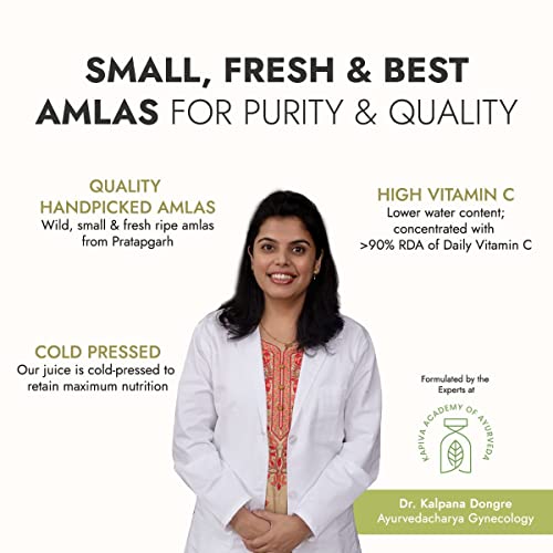 Kapiva Wild Amla Juice 1L | Suitable for healthy Hair & Skin | Detox juice for weight loss | Natural Source of Vitamin C | Organic & Natural Juice... - Image 5