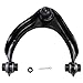 Detroit Axle - 4pc Front Upper Control Arms with Ball Joints and Sway Bar Links Replacement for 1997 1998 1999 2000 2001 Honda Prelude