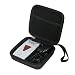 co2crea Hard Travel Case Replacement for Andis 17150 Profoil Lithium Foil Shaver (Black Case -Bigger)