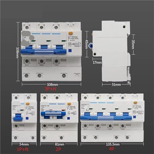 Disyuntor DZ47LE-125 soluciona cortes por humedad e impide sobrecalentar cables 5