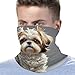 VTCTOASY Shih Tzu Dog Neck Gaiter Personalized Soft Windproof Face Covers Cozy Winter Neck Warmer Gator Scarfs Multipurpose Fashion Breathable Bandana Face Mask Scarf for Adult