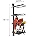 Sidasu 4 Tier Saddle Rack Wall Mount,Heavy Duty Horse Tack Storage for Western and English Saddles - Supports to 250LB, Holds Tack, Pad, Accessories etc for Horses
