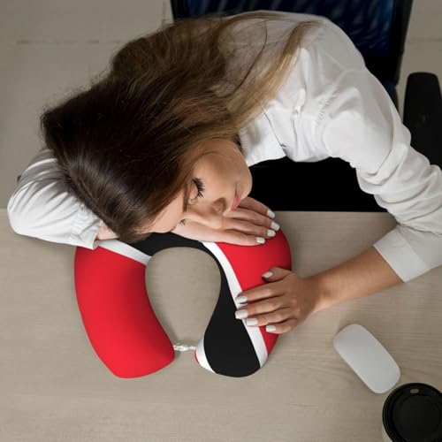 Almohada de viaje espuma viscoelástica U en forma de U miniatura 6